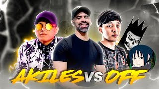 AKILES VS OFF  4VS4  NORTE VS SUR PICANTE  LINOX  LILBO  ROYCE [upl. by Neelhtakyram]