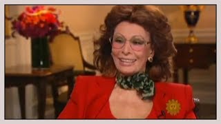 Sophia Loren Interview on CBS Sunday Morning  2009 [upl. by Amersham961]