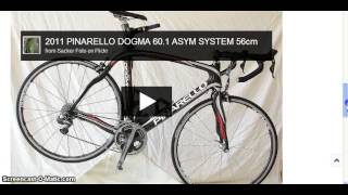 2011 PINARELLO DOGMA 601 ASYM SYSTEM 56cm wDURA ACE Di2 EXCELLENTMINT For Sale [upl. by Corabella]