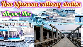 BIJWASAN NEW RAILWAY STATION REDEVELOPMENTINDIAN RAILWAY GREENFIELD [upl. by Fisk]