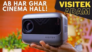 Picture Perfect on a Budget 🔥 Visitek Adam Projector Unboxing amp Review ⚡️ best projector under 10k [upl. by Kliber]