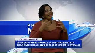 ENTREVISTA  MARY CARMEN MORENO VOCERA DE MOVIMIENTO FUTURO [upl. by Ennylhsa]