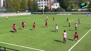 28GAOLS MATCH U15 R LEOPOLD FC B vs U14 RWDM B [upl. by Folger]