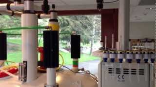 Bruker 500MHz NMR Loading Sample for Proton NMR [upl. by Manfred953]