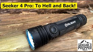 Olight Seeker 4 Pro 4600 Lumen Flashlight Review and Torture Test [upl. by Adneram973]