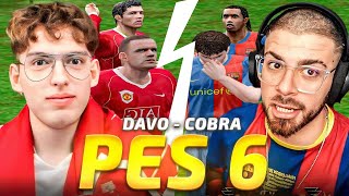 DAVOO XENEIZE UNITED VS LA COBRA BARCELONA  PES 6  ¿QUIEN ES MEJOR [upl. by Adniuqal]