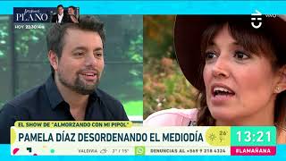 Pamela Díaz desordenó La Mañana con Almorzando con mi Pipol  La Mañana [upl. by Demah703]