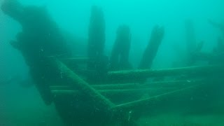 Lumberman Shipwreck  Milwaukee WI [upl. by Nylrehs]