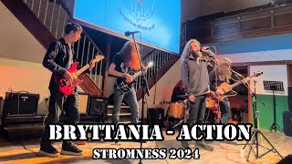 Bryttania  Action Live in Stromness 2024 Music Fir The Mind 2024 [upl. by Silevi]