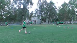 Complete Football Technical warm up  Fartlek Diadromes [upl. by Kolnos]