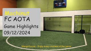 Mochinut vs FC AOTA  09122024  Game Highlights  Arena Sports  Mango Soccer [upl. by Bora145]