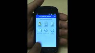 QuickBooks Mobile for Android Demo [upl. by Kylila311]