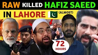 INDIAS OPERATION IN PAK TO ELIMINATE HAFIZ SAED PAKISTANI PUBLIC REACTION ON INDIA REAL TV SOHAIB [upl. by Adnah785]