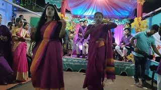 Bangladeshi Wedding Dance 😳 [upl. by Alekim955]