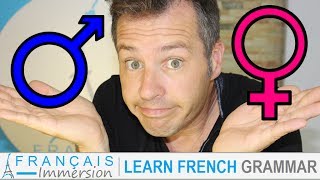 French NOUNS  GENDER of nouns Masculine Feminine Le GENRE des NOMS Masculin ou Féminin  FUN [upl. by Ahseki]