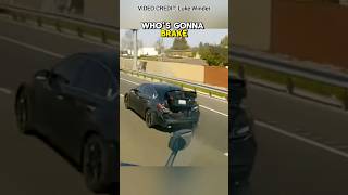 Road Raging Brake Checker Gets Instant Karma [upl. by Eda]