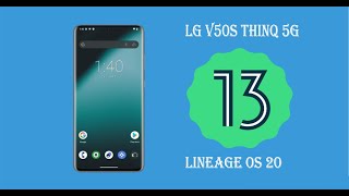 LineageOS 20 Official rom for LG V50SG8X [upl. by Willamina]