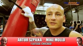 Artur Szpilka 4 dni przed walką z Mikem Mollo [upl. by Aneis307]