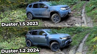 Dacia Duster 12 TCe VS Duster 15 Blue dCI Mud Offroad [upl. by Arerrac]