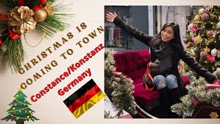 Christmas is coming to Constance Town Germany  Edamame Mukbang  SundateLago Shopping Center [upl. by Ennayram]