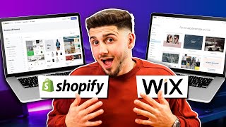 Shopify vs Wix Choosing the Right Ecommerce Platform for Your Business [upl. by Anoik]