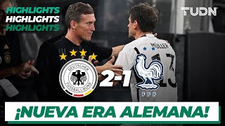 Alemania 21 Francia  HIGHLIGHTS  Amistoso Internacional  TUDN [upl. by Nivac]