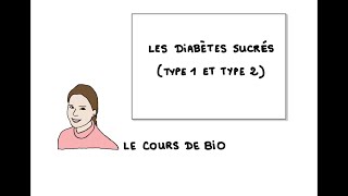 Les diabètes sucrés type 1 et type 2 [upl. by Nabla]