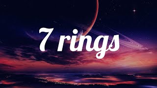 Ariana Grande  7 rings Lyrics [upl. by Rayham231]