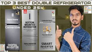 TOP 3 Double door refridge telugu  Best 3 double fridges Telugu  3 star refrigerator double door [upl. by Verras]