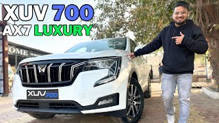 Mahindra Xuv700 Top Model Ax7 Luxury  Detailed Review  India सबसे की पहली TESLA Features🔥 [upl. by Ihn525]