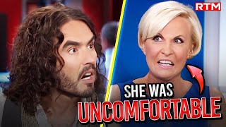 Russell Brand HUMILIATES Arrogant MSNBC Hosts In HILARIOUS Fashion PANIC Mode ON [upl. by Ethelstan]