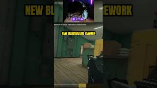 INSANE NEW BLACKBEARD REWORK rainbowsixsiege siegenewseason siege r6 siegeclips [upl. by Anirbaz]