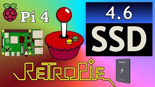 Retropie 46 SSD install Raspberry Pi 4 [upl. by Anujra287]