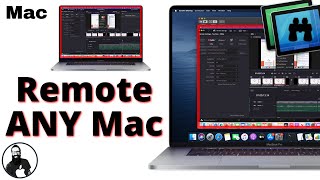 Remote Desktop Mac  Screen Share Mac from ANYWHERE [upl. by Draillih346]