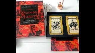 The Daemon Tarot  Flip Through [upl. by Akkina990]