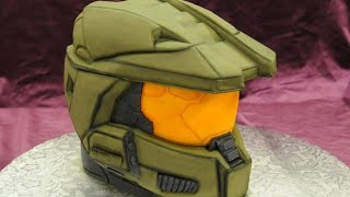 Home made Halo Master Chief cake NAILED IT how to fail Xbox [upl. by Inaffit]