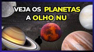 COMO VER PLANETAS A OLHO NU  GUIA COMPLETO [upl. by Sitnalta]