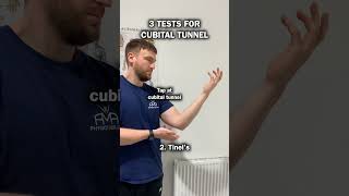 3 Tests For Cubital Tunnel [upl. by Annaiuq]