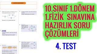 Yazılıya Hazırlık Elektrik ve Manyetizma 4 test [upl. by Graf]