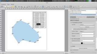 Inserir Tabela Coordenadas no Compositor de Impresão do QGIS [upl. by Esma]