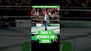 Triple H Epic Entrance  RAW After WrestleMania 2024 tripleh wweraw wrestlemania [upl. by Gluck293]