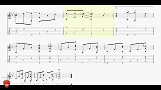 The Green Leaves of Summer  Guitar Tabs [upl. by Kiersten]