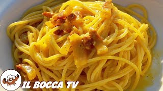 209  Spaghetti alla carbonaraa finirli si fa a gara primo piatto tradizionale facile e veloce [upl. by Enialahs869]