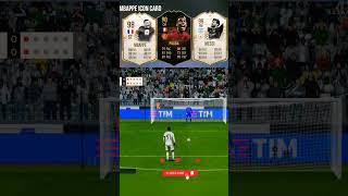 Fifa24 penalty Penaltyshootout mbappe pogba messi football shorts [upl. by Dachy676]