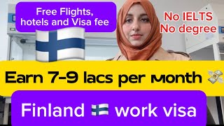 How to get Finland 🇫🇮 Work Visa 2024  Fully Funded Visa Just in 10 days [upl. by Leciram]