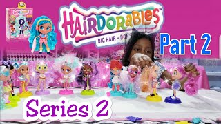 Hairdorables Series 2 Unboxing  Part 2 Found Cotton Candy Dee Dee [upl. by Enined970]