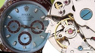 How to repair a fake Rolex Assembly and Disassembly of dg2813 movement [upl. by Rubel]