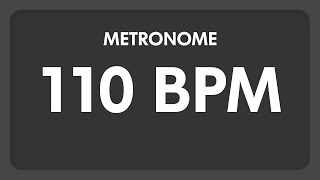 110 BPM  Metronome [upl. by Towny379]