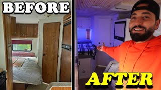 TRANSFORMING MY ABANDONED RV MOTOR HOME BEFORE AND AFTER [upl. by Callie]