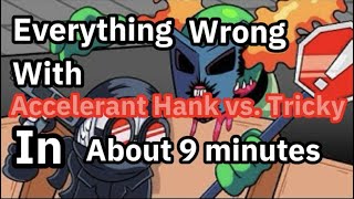 Everything wrong with Gametoons Accelerant Hank vs Tricky [upl. by Aihtebat653]